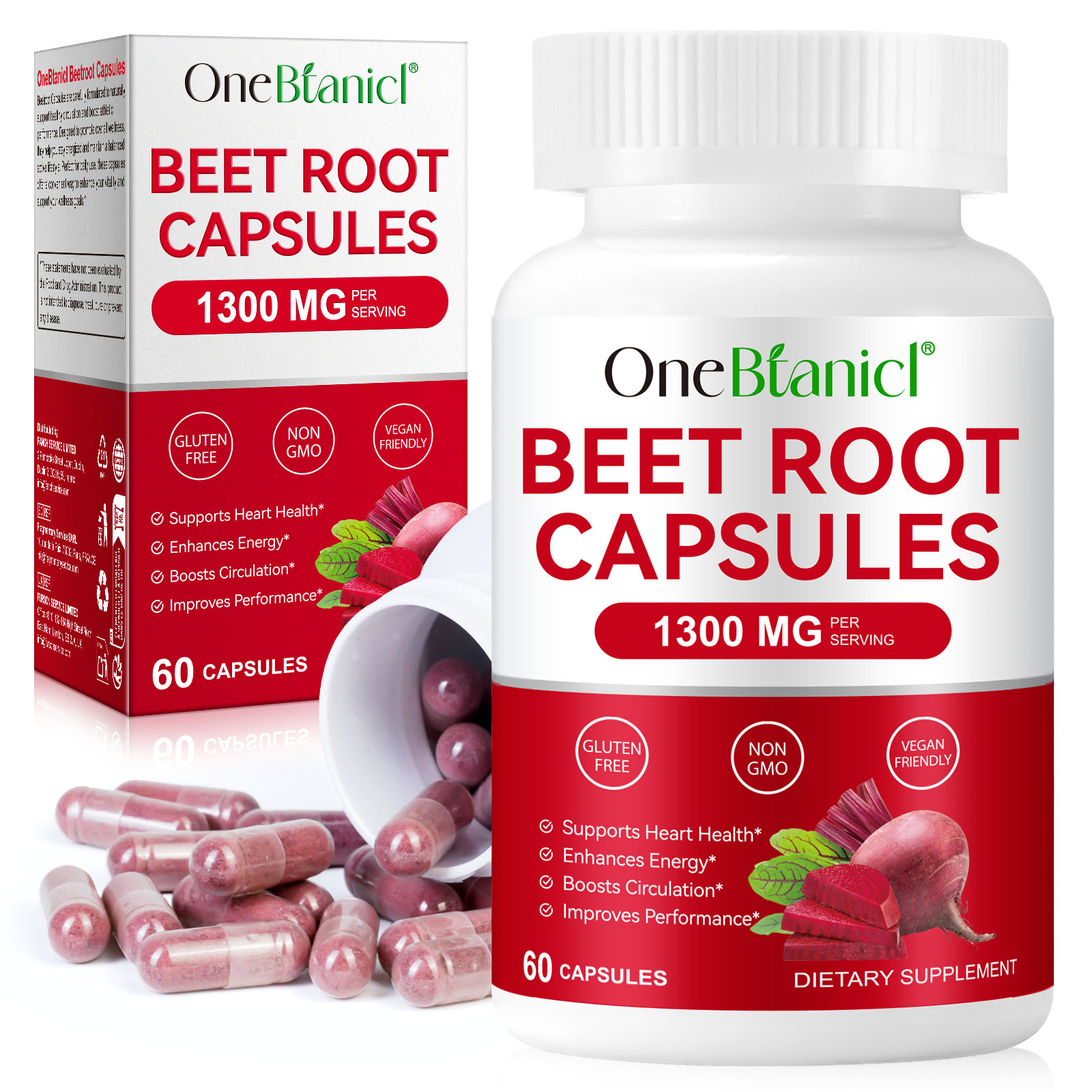 The Beets Beetroot Capsules